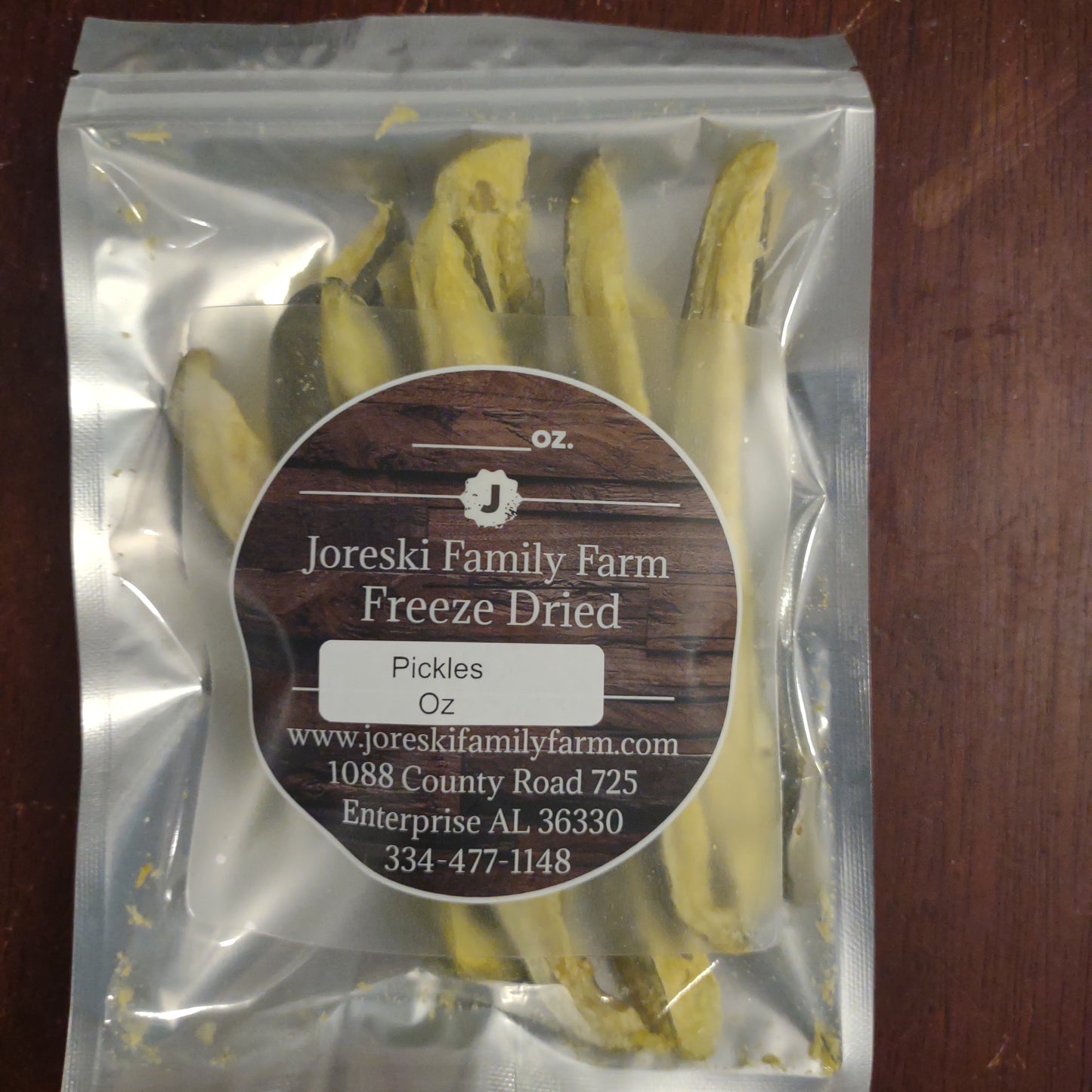 Freeze Dried Pickles