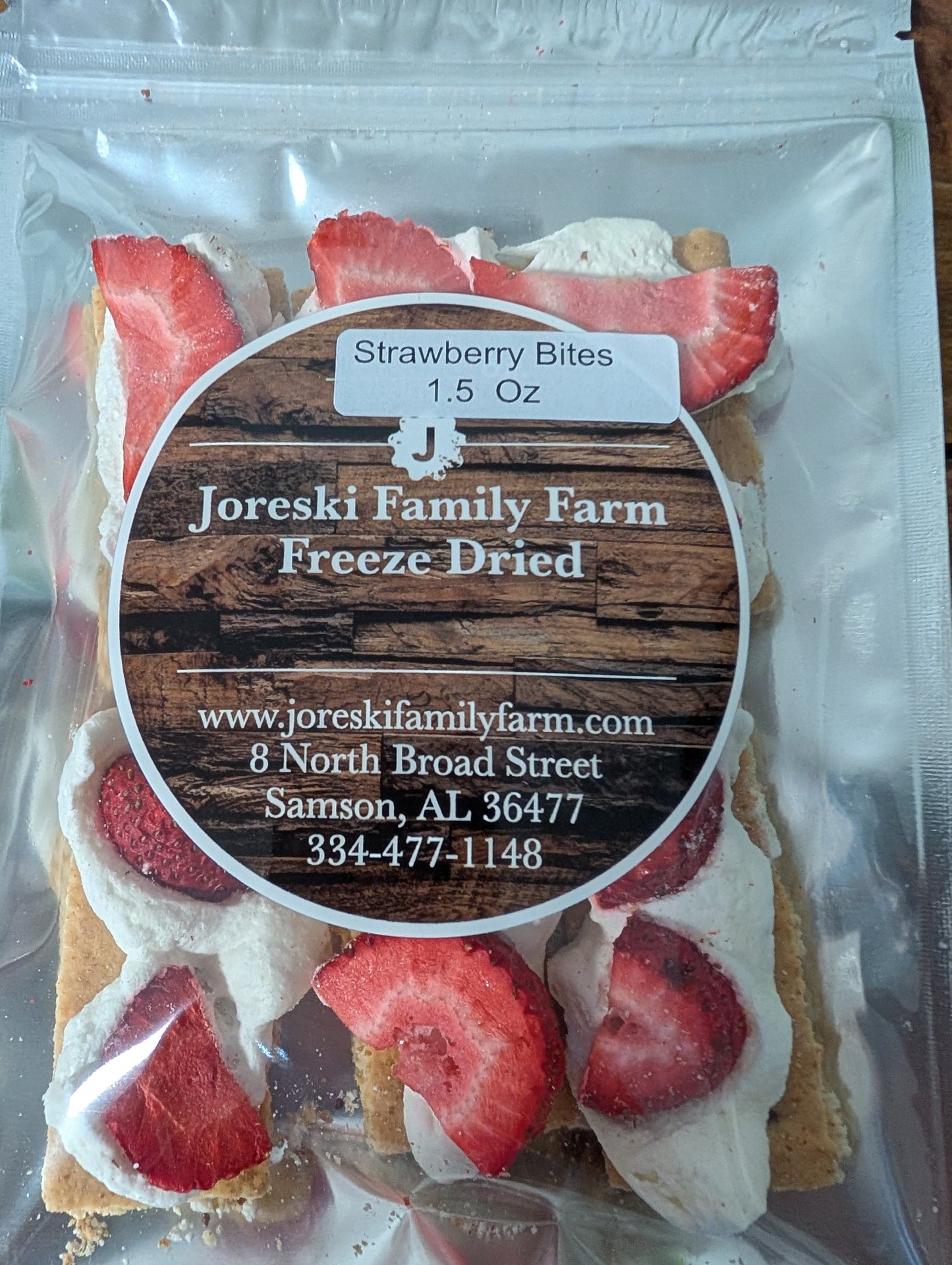 Freeze Dried Strawberry bites