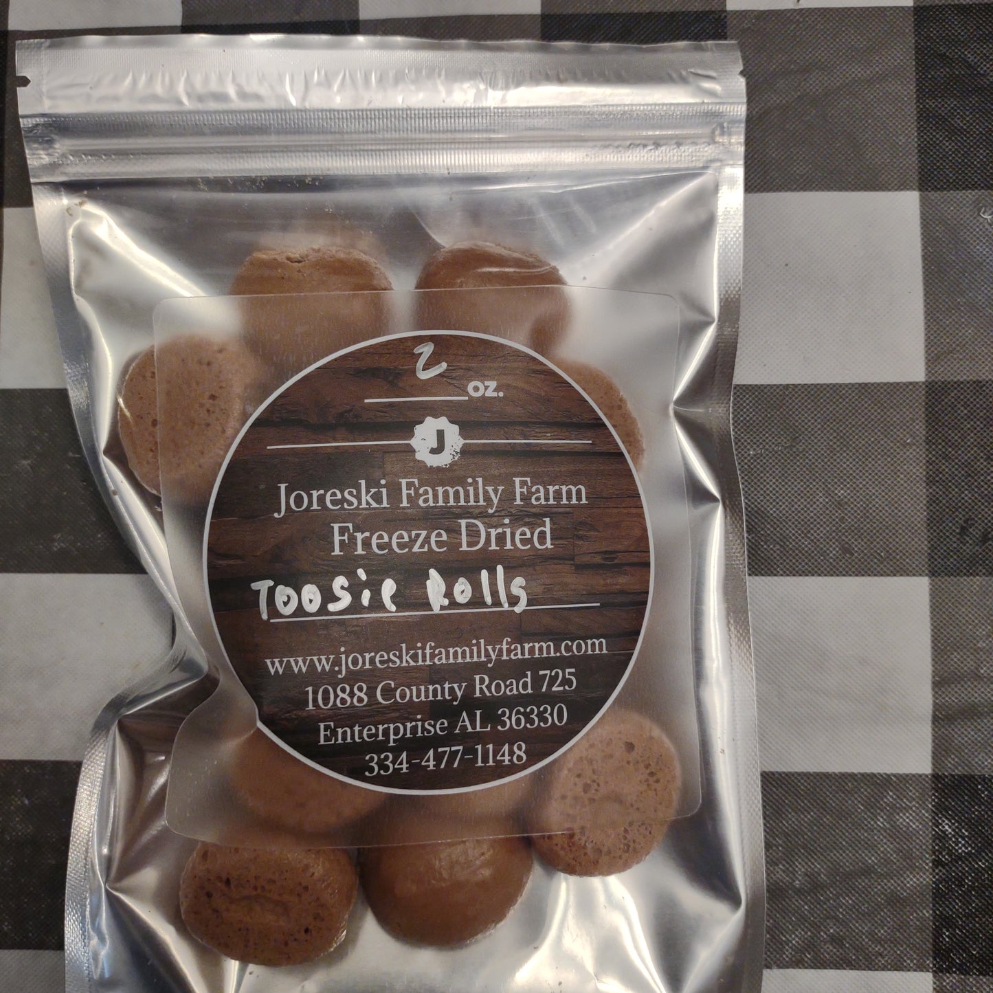 Freeze Dried Tootsie Rolls