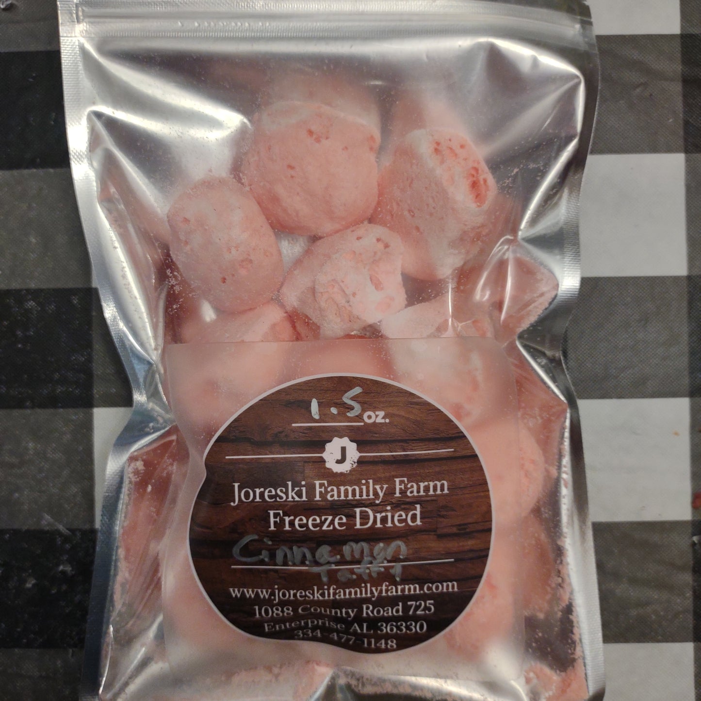 Freeze Dried Cinnamon Salt water taffy