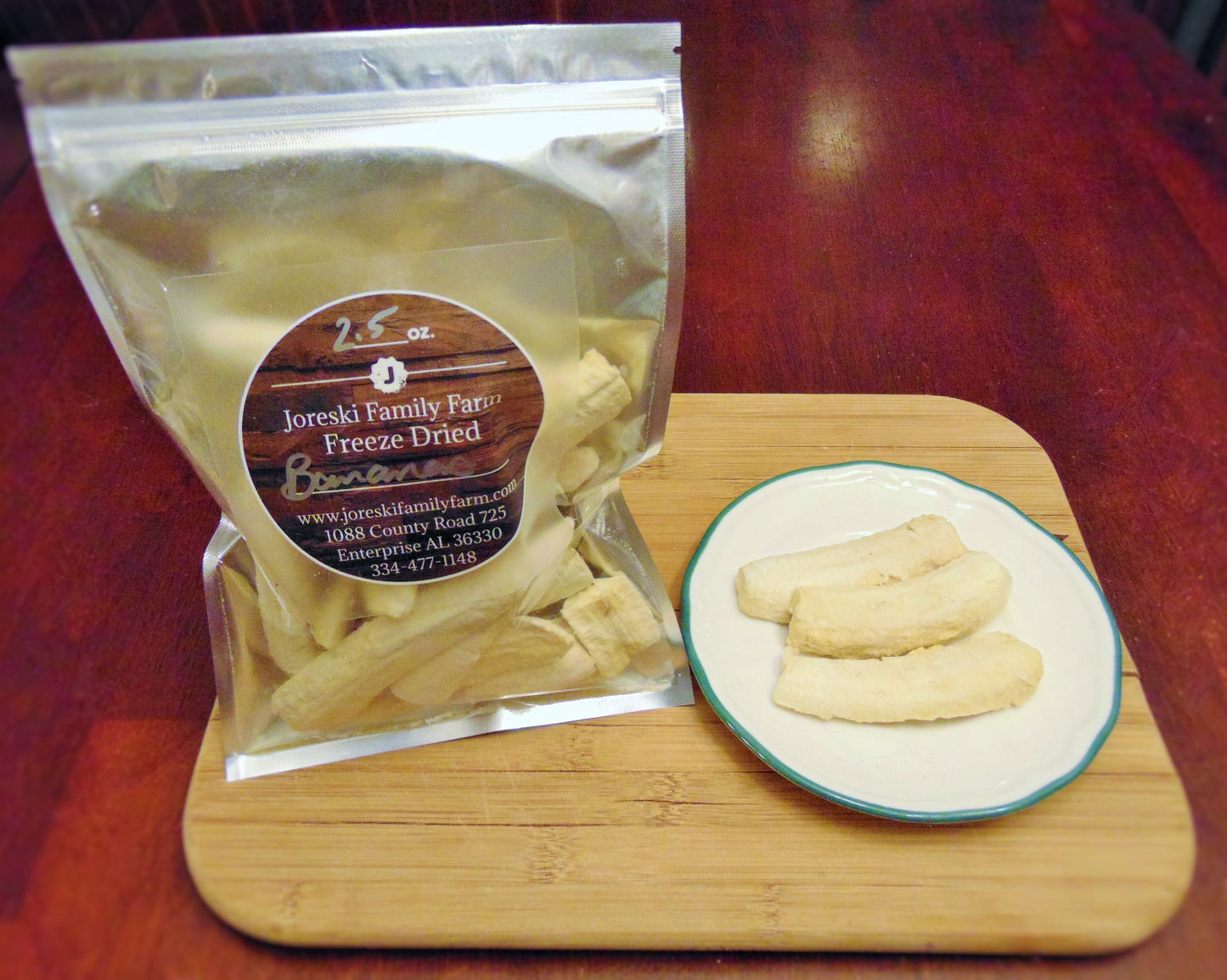 Freeze Dried Bananas