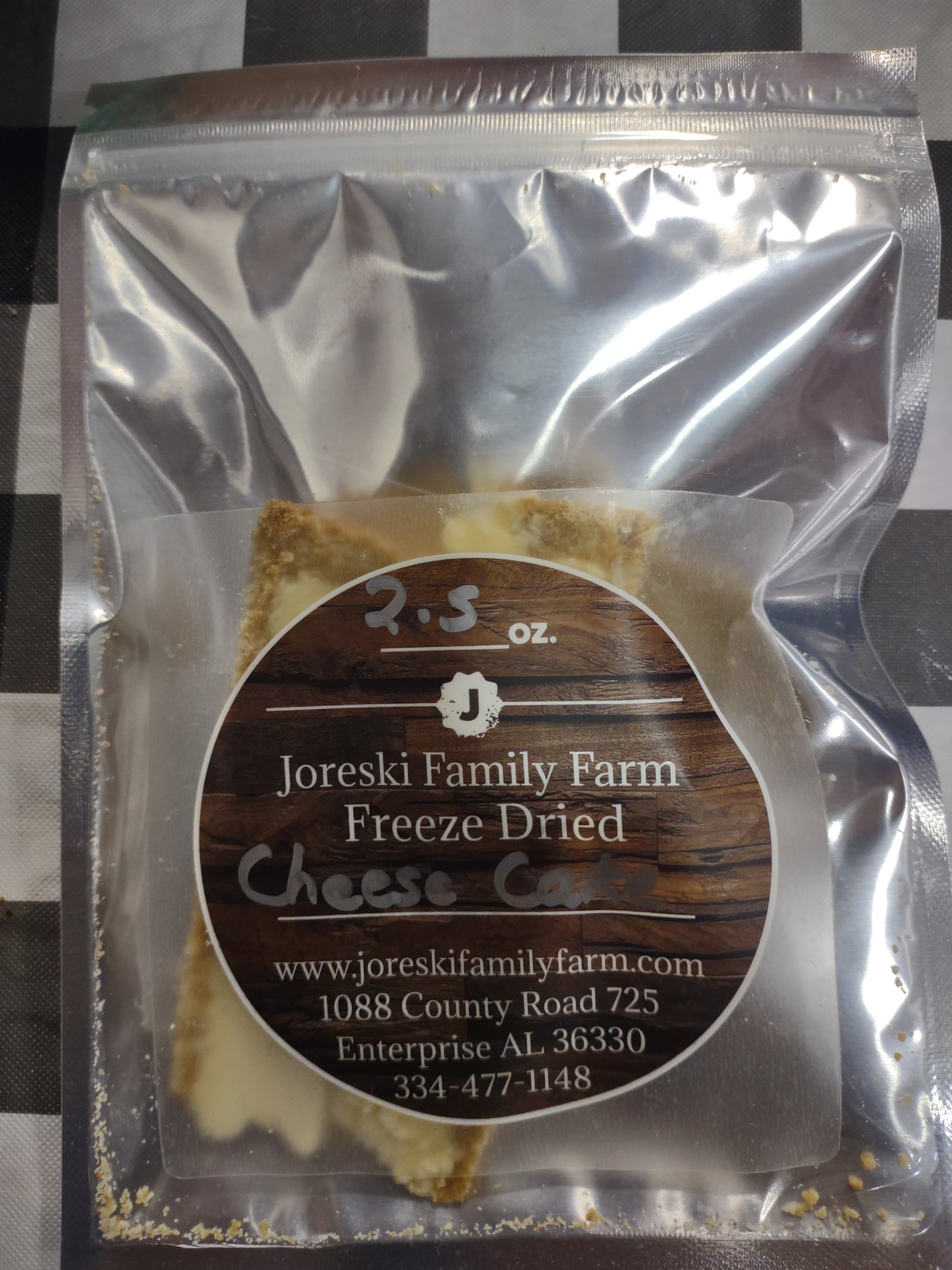 Freeze Dried Cheesecake