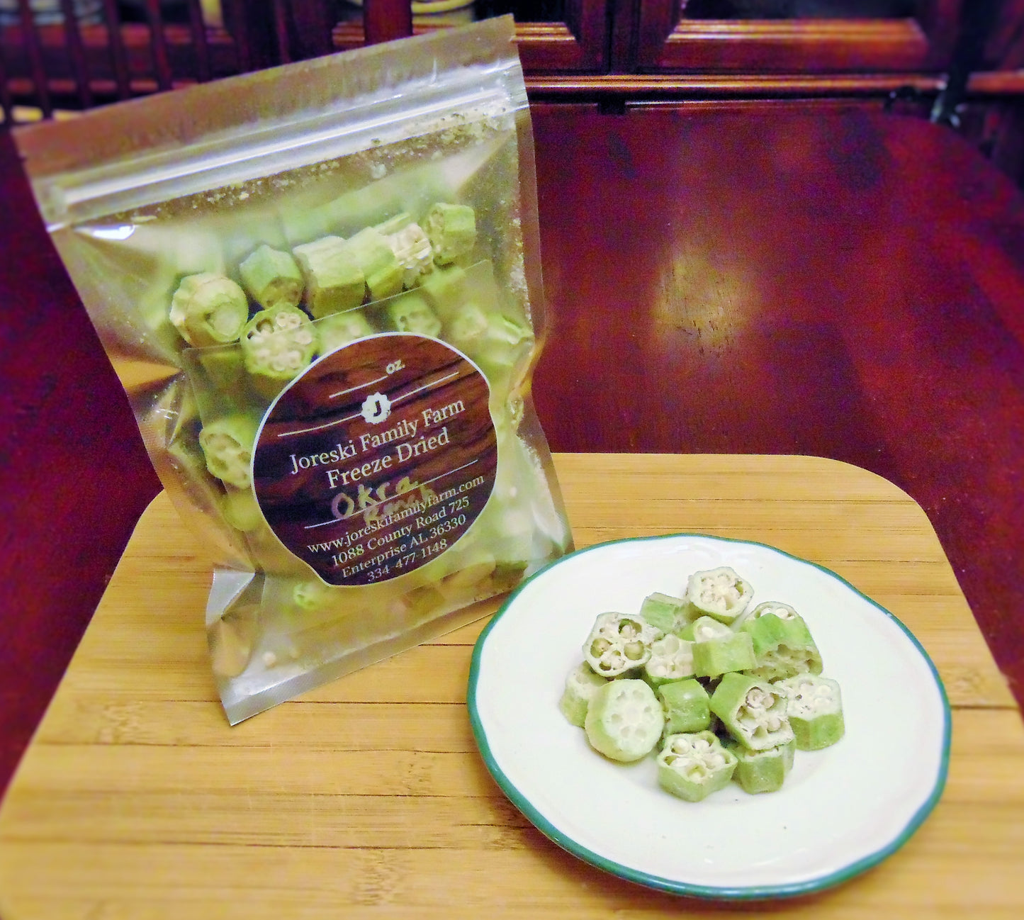 Freeze Dried Okra Ranch