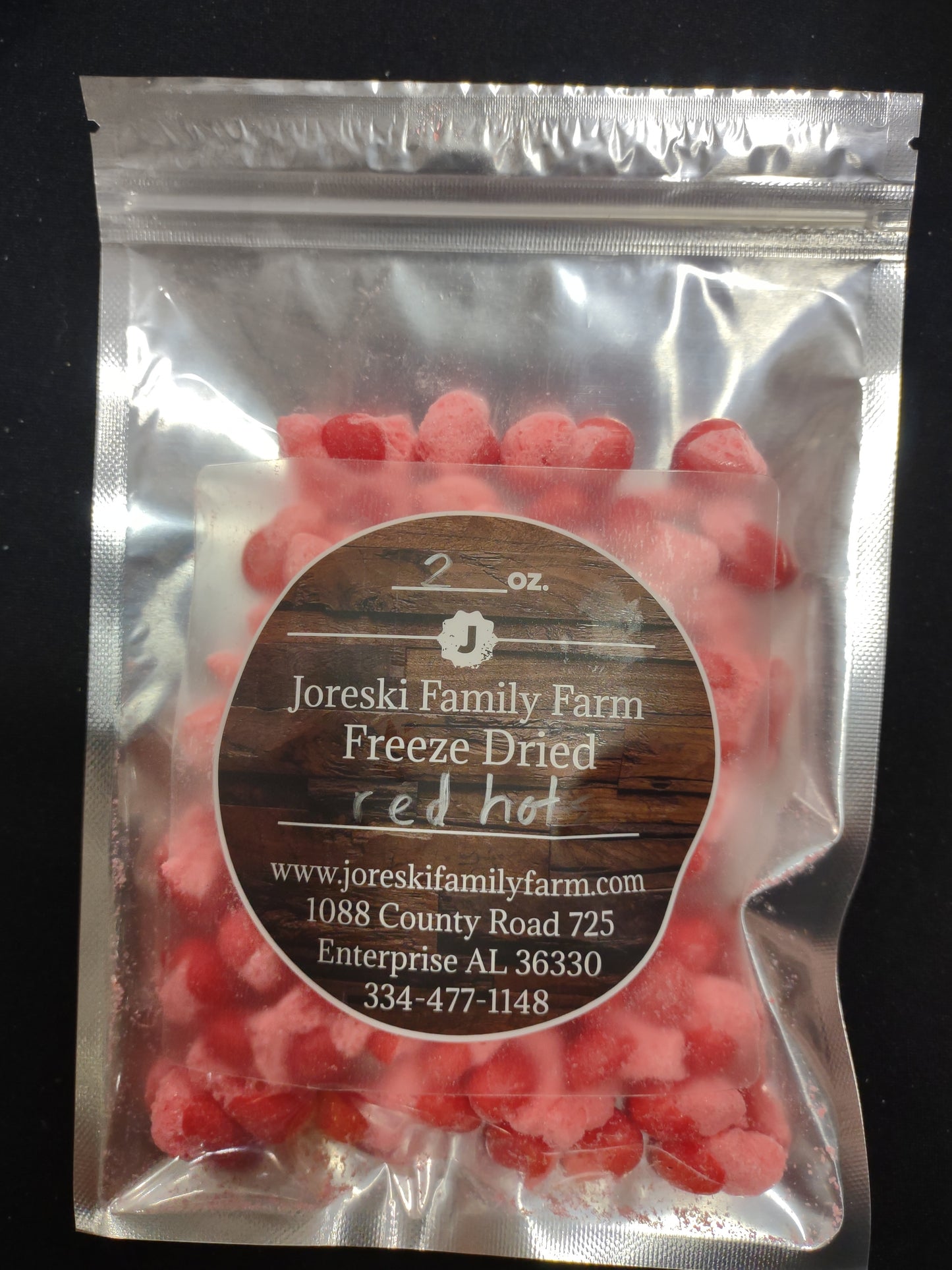 Freeze Dried Red Hots