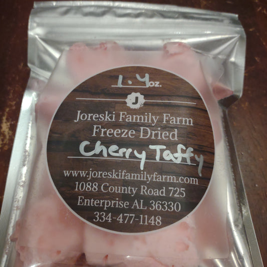 Freeze Dried Cherry salt water taffy