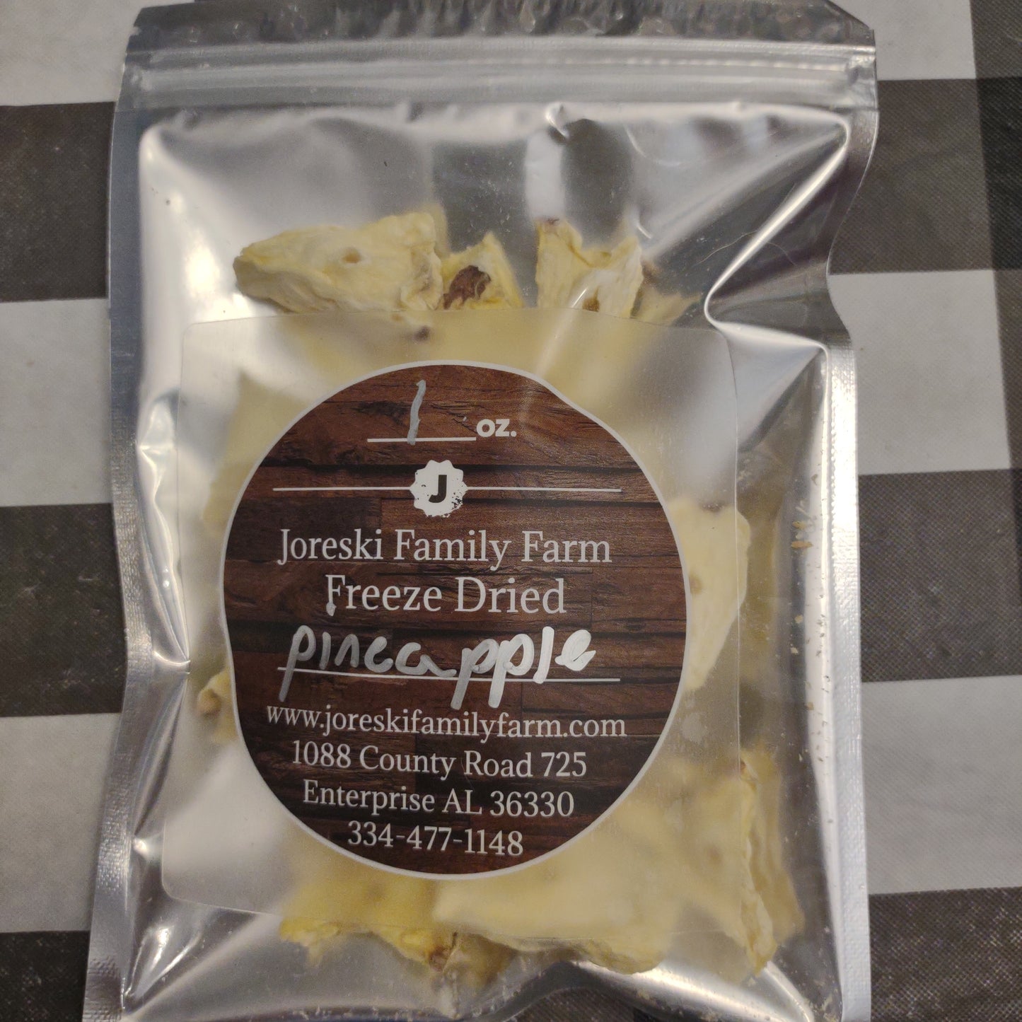 Freeze Dried Pinapple